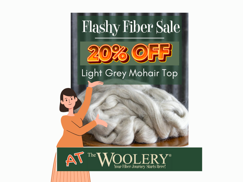 Flashy Fiber Sale at The Woolery