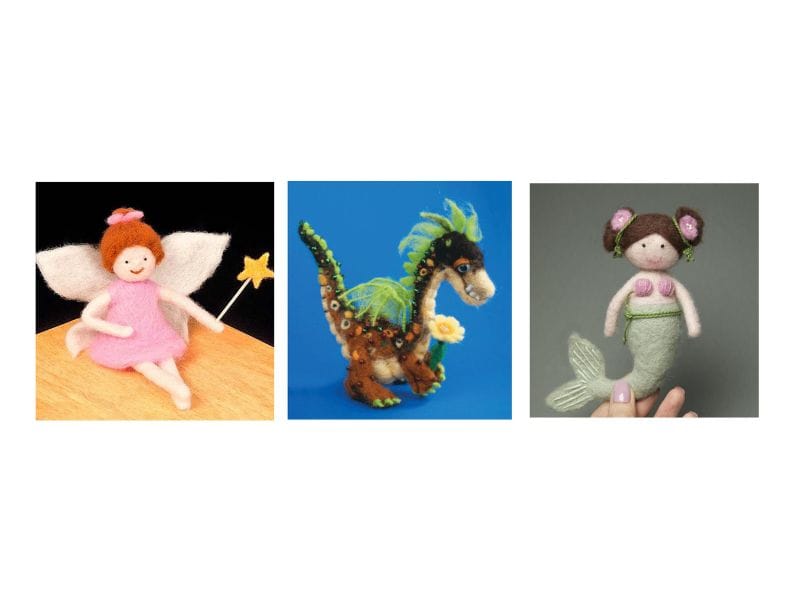 Needle Felting Ideas: Mythical Creatures