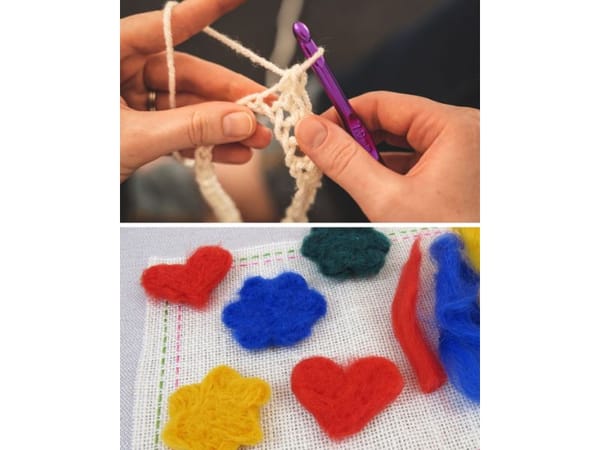 Is Crochet Easier Than Needle Felting?