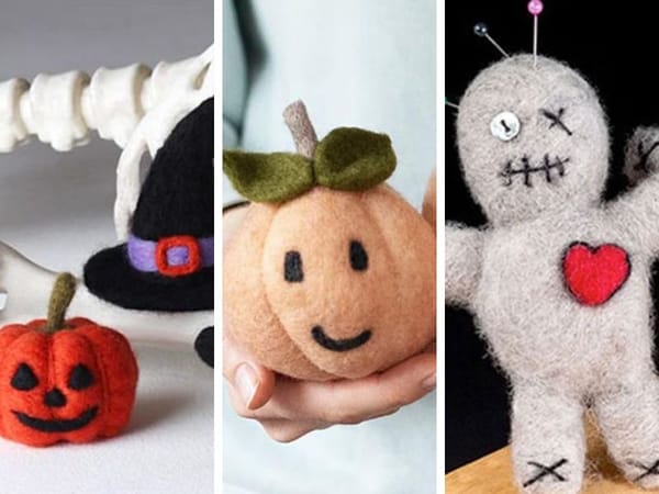 4 Spooktacular Needle Felting Ideas for Halloween Lovers