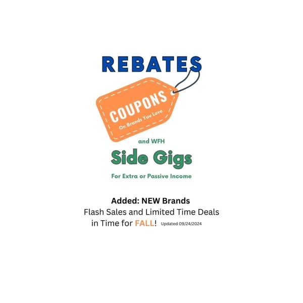 Rebates on Brands You Love!